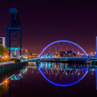 Clyde Arc, Glasgow, Scotland